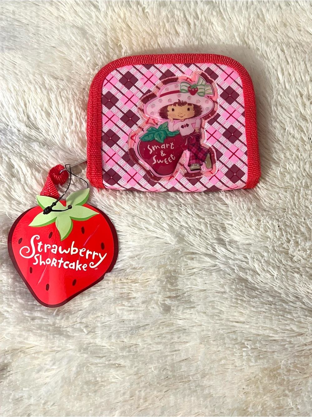 Strawberry Shortcake Pink Red Wallet